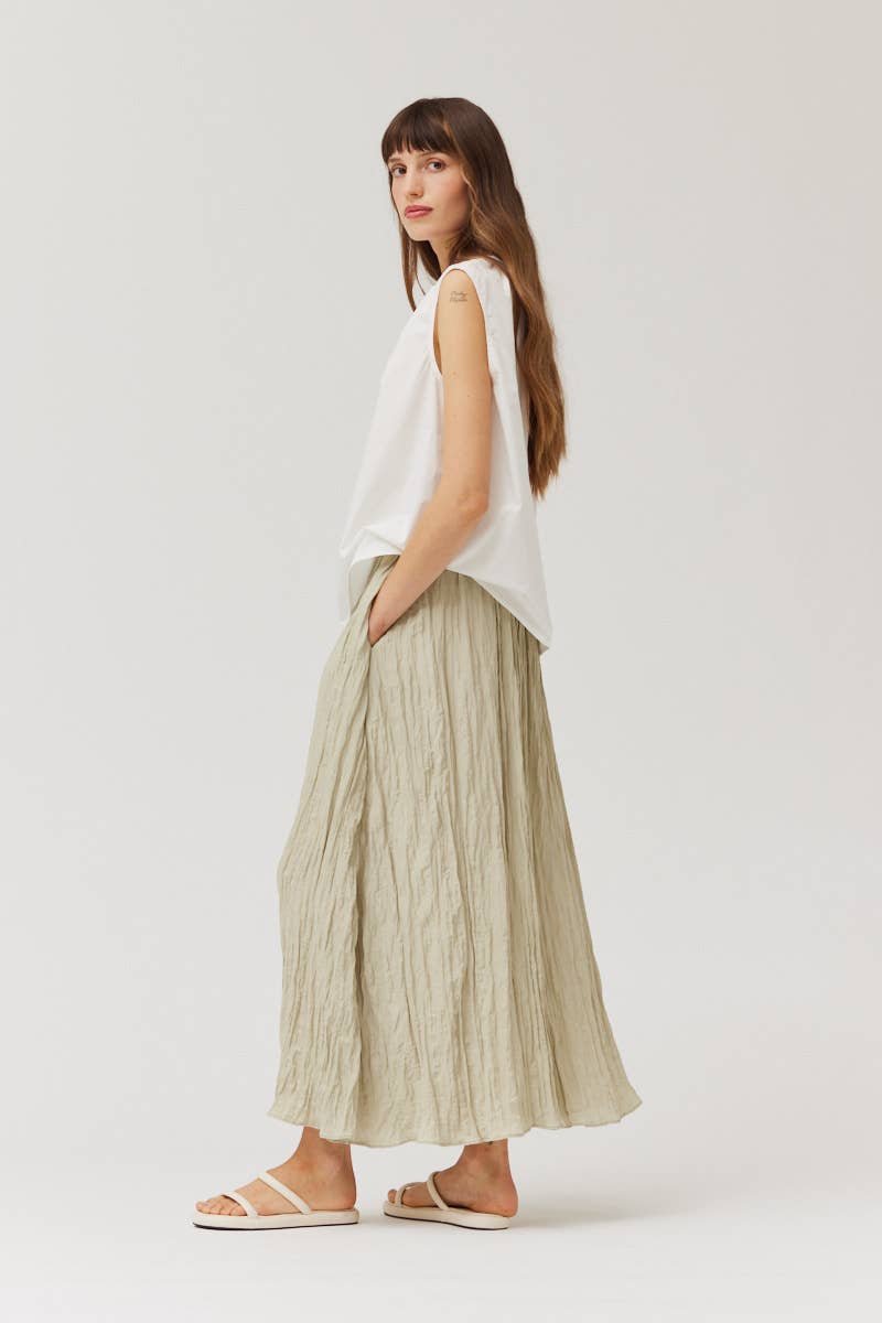 White Sleeveless Cotton Top for casualwear